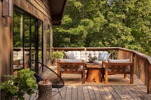 Outside, enjoy the home's best amenity - our two outdoor living spaces.