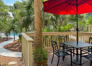 Patio with Direct Pool Access