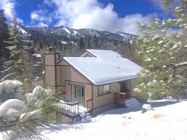 Winter in Blue Jay Chalet!