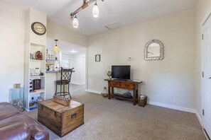 Hang out with family in the open concept living room.