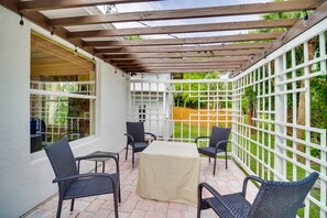 Additional Patio | Gas Grill | Outdoor Seating & Dining | Outdoor String Lights