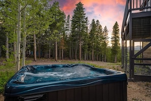 Bain à remous extérieur