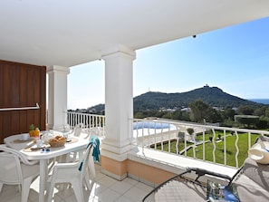 Appartement, Balcon, Chaise, Villa, Appartement Penthouse