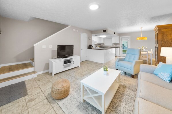 spacious living area