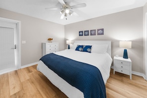 master bedroom with balcony