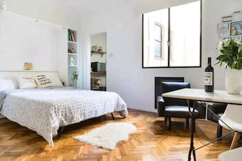 Oasis in ❤️ of RECOLETA\nThe Best place to stay and relax. Quiet studio.