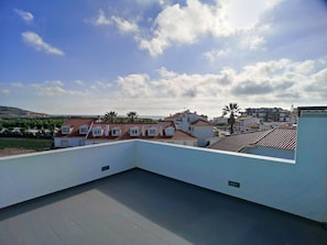 Rooftop with ocean view and sunset view