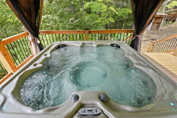 Bubbelpool utomhus