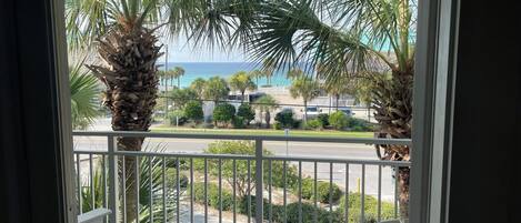 Private balcony with beautiful views