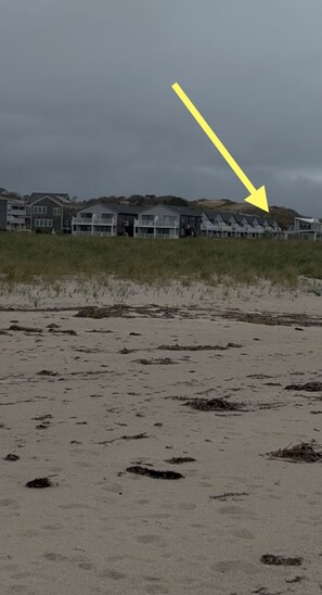 Condo location indicated by arrow