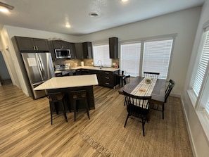 Kitchen view from front door.