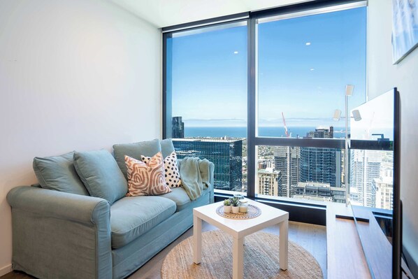 High level living area with stunning view

