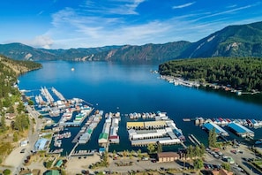 View of Scenic bay on Lake Pend Oreille in Bayview!