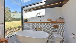 Stunning view from a bathtub 