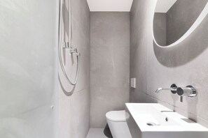 Wet room style bathroom remodelled in 2022