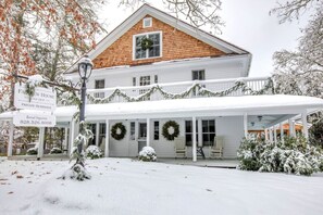Fairview House during Winter