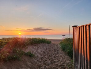 Beach Path directly across the street!