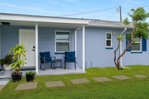Shared patio