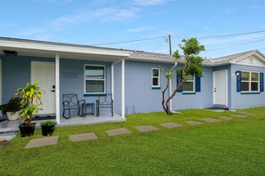 Shared patio
