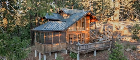 Exterior View of Boccard Point Cabin