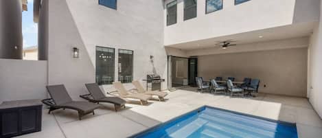 Private pool in personal Courtyard
