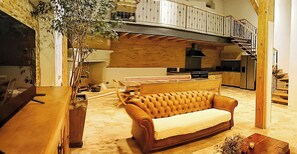 Sala de estar en el lobby