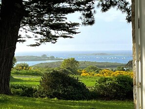 Vue sur la plage ou l’océan