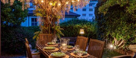 Terrasse et jardin