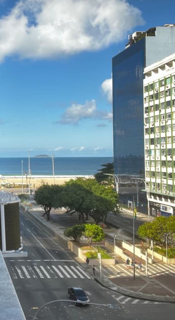 Vue sur la plage/l’océan