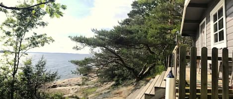 sauna by the sea