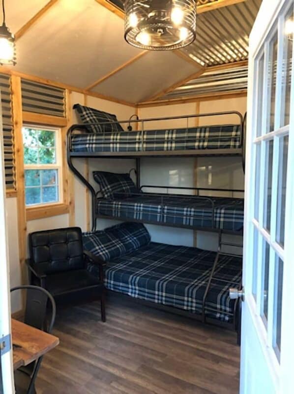 Unit with Triple Bunk bed