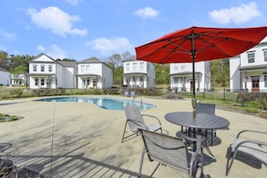 The Lagoon Pool is just steps away from your front door!