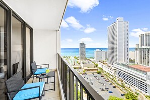 Enjoy your morning coffee on your private lanai!