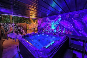 Bain à remous extérieur