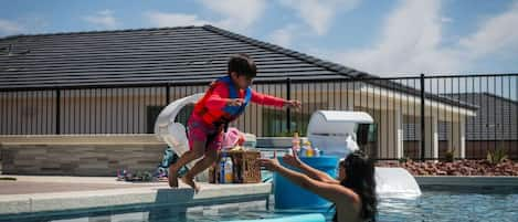 Pool fun at Cruise Control.