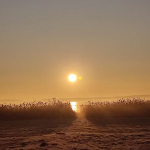 Sonnenaufgang im Winter