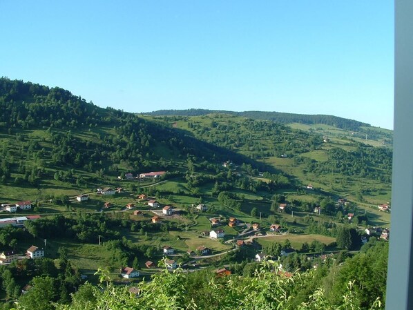 Vue depuis l’hébergement