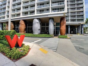 Superb location! The same building with W Hotel Downtown Brickell!