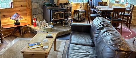 Living Room/Firewood Stove