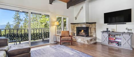 Tahoe City Vacation Rental | 3BR | 2.5BA | Stairs Required to Enter