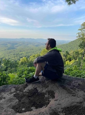 Vue depuis l’hébergement