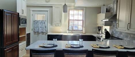 Light filled newly remodeled kitchen