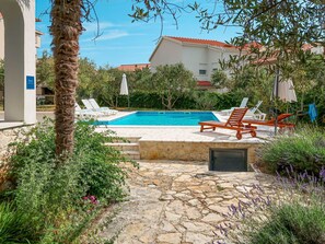 Plant, Water, Property, Sky, Azure, Tree, Outdoor Furniture, Shade, Architecture, Building