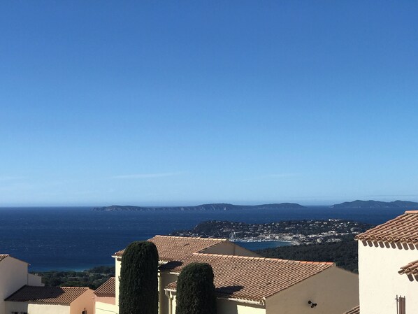 Vue magnifique de la terrasse