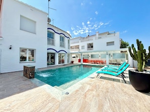 Terrace and pool (2)