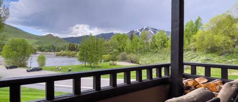 Unforgettable views from the living room view deck