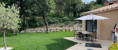 Terrasse et jardin