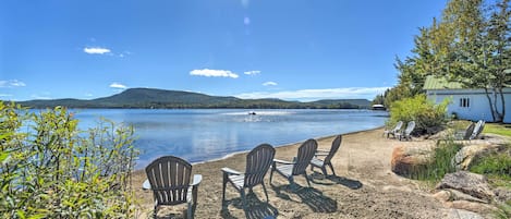 Speculator Vacation Rental | 3BR | 1BA | 900 Sq Ft | 2 Steps to Enter