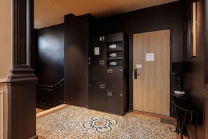 Interior entrance