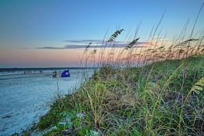 Beautiful sunsets just steps away